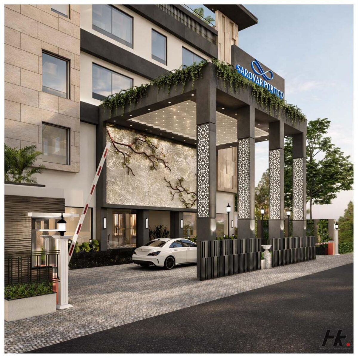 Sarovar Portico — entrance, Dwarka
