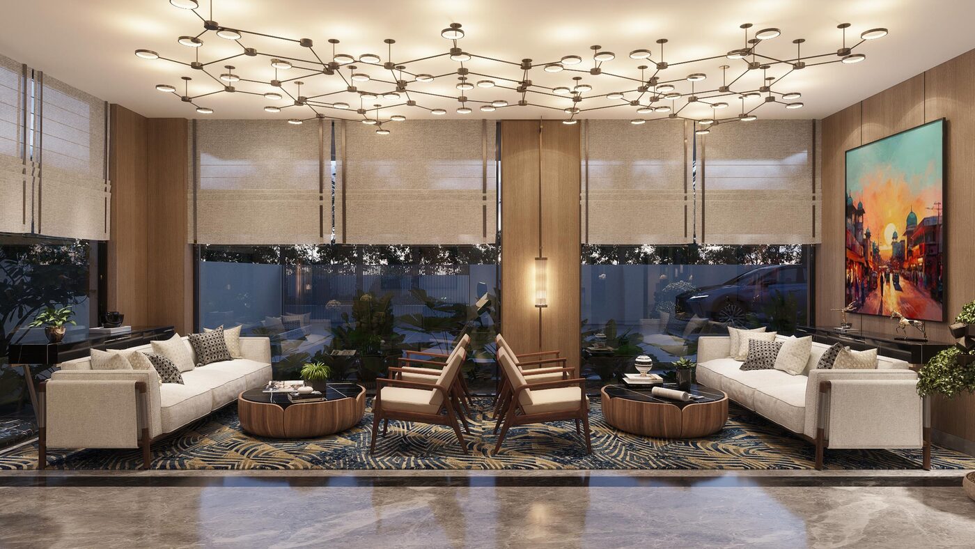 Sarovar Portico — lounge